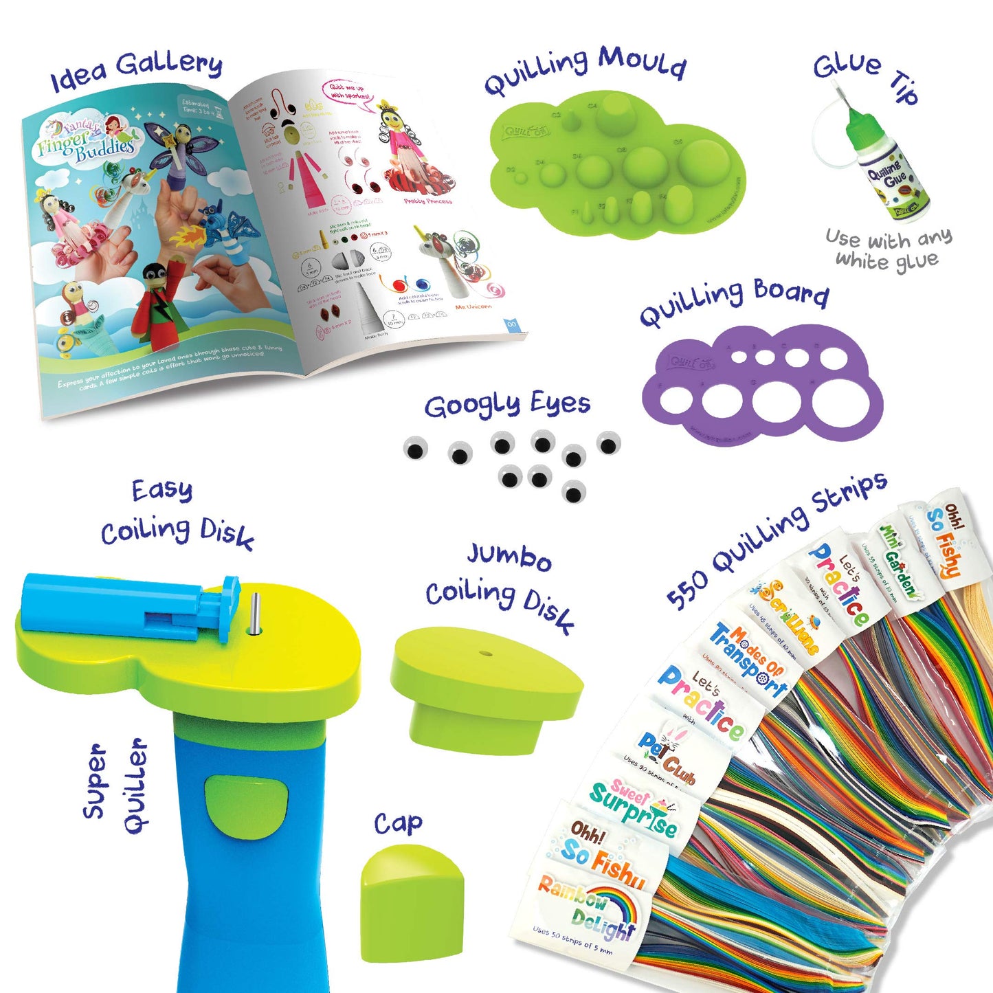 Quill On Spyrosity Explore Quilling Craft Kit | Arts and Crafts for Kids Ages 6-8 | Girls Toys Age 6-8 | Crafts for Kids Ages 4-8 | 7 Year Old Girl Birthday Gifts | Gifts for 5 Year Old Girls